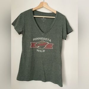 Minnesota Wild V neck T